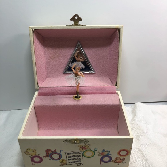 Vintage ballerina music box Taiwan 1976 Works Gunther Mele - Picture 12 of 17